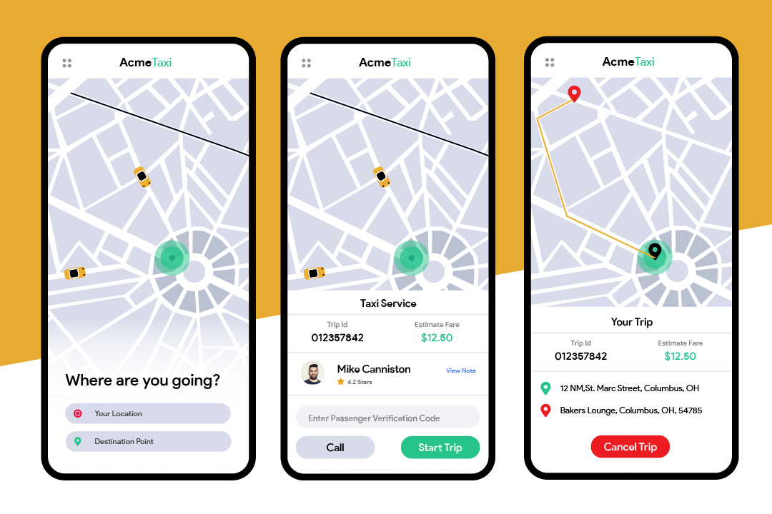 Taxi-Driver App